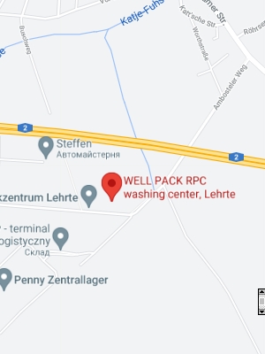 WELL PACK Deutschland GmbH,<br>  Germany, Lehrte,<br> Washing Center