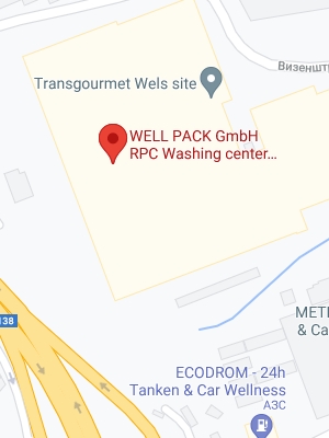WELL PACK GmbH,<br> Ausztria, Wels,<br> Mosóközpont